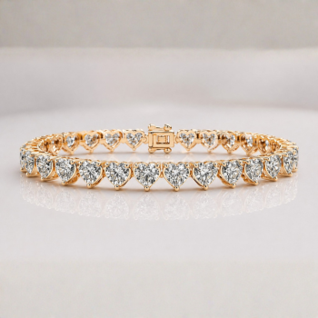 Gold Plated Sparkling Stone Bracelet – Elegant Everyday Wear